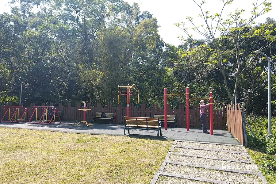 二叭子植物園入口周遭環境