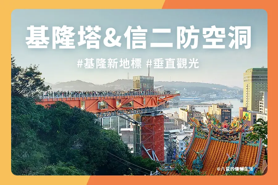 基隆塔串連信二防空洞路線